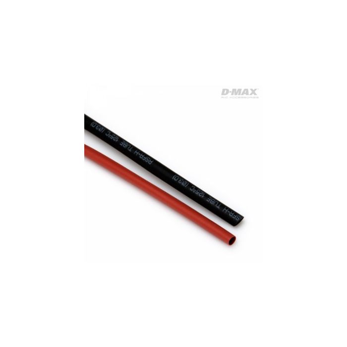 B9202, Heat Shrink Tube Red & Black D3mm x 1m , , voor €1, Geleverd door Bliek Modelbouw, Neerloopweg 31, 4814RS Breda, Telefoon: 076-5497252